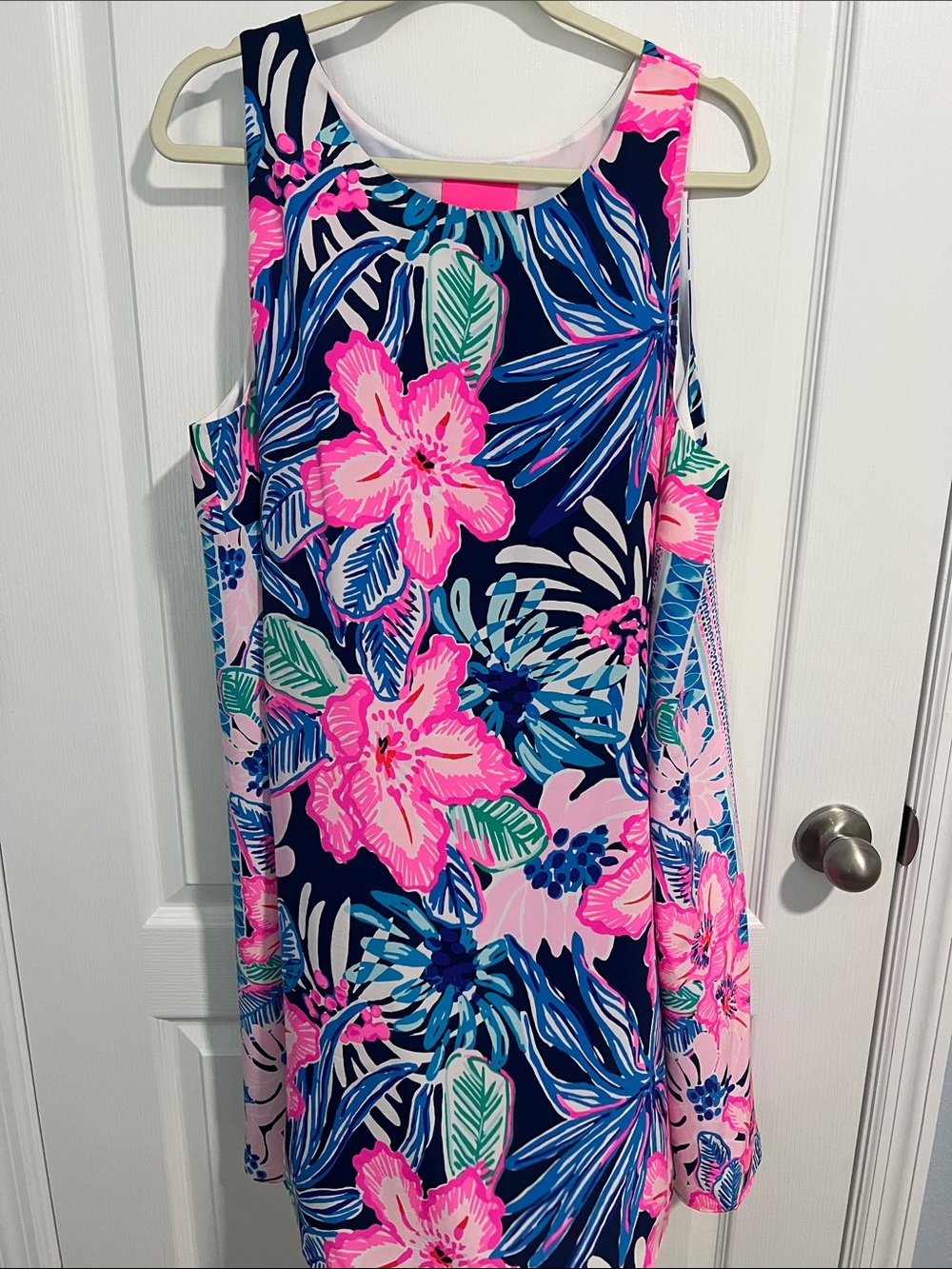 Lilly Pulitzer Jackie Shift Silk Dress XL